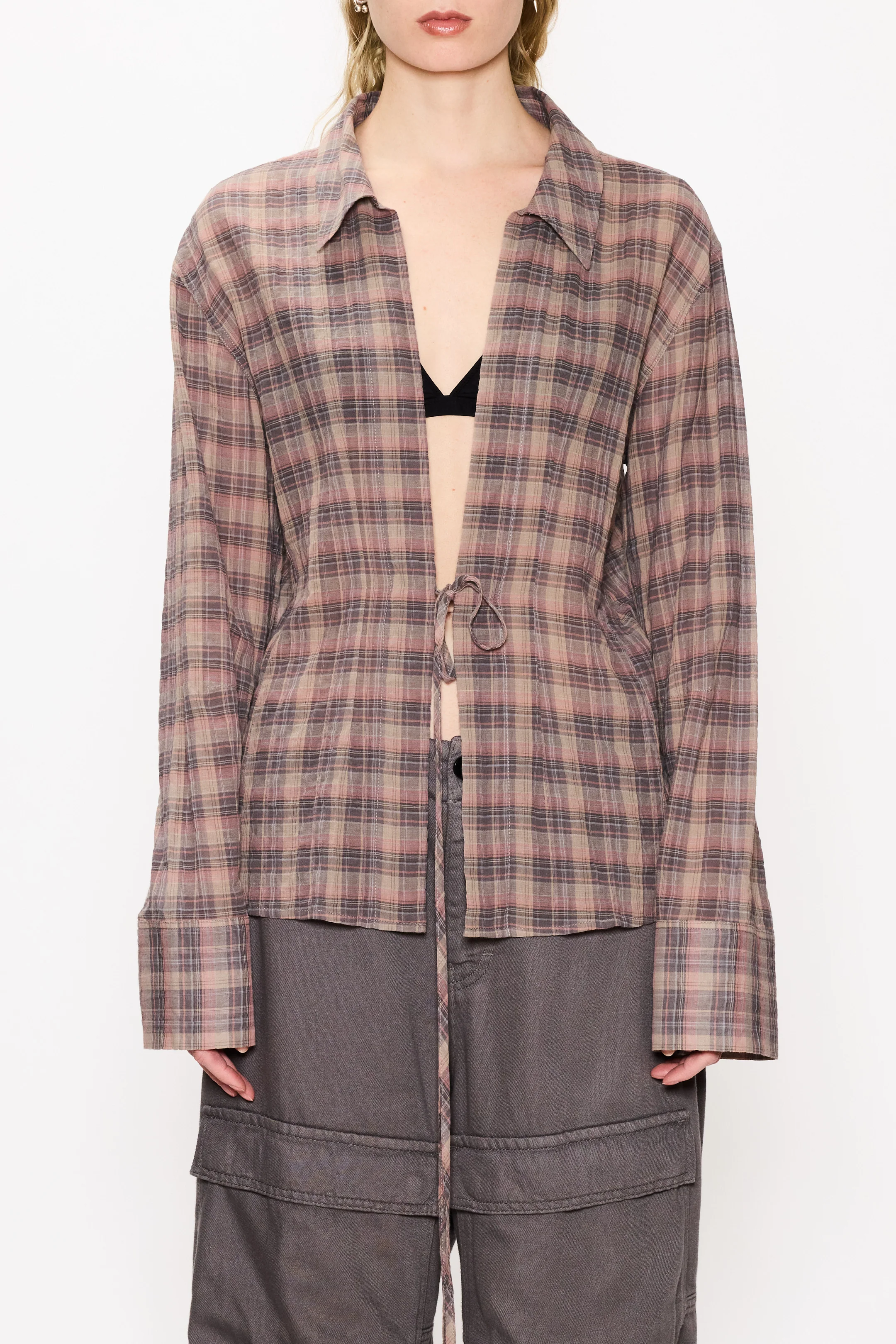 Lace-Up Shirt - Image 4