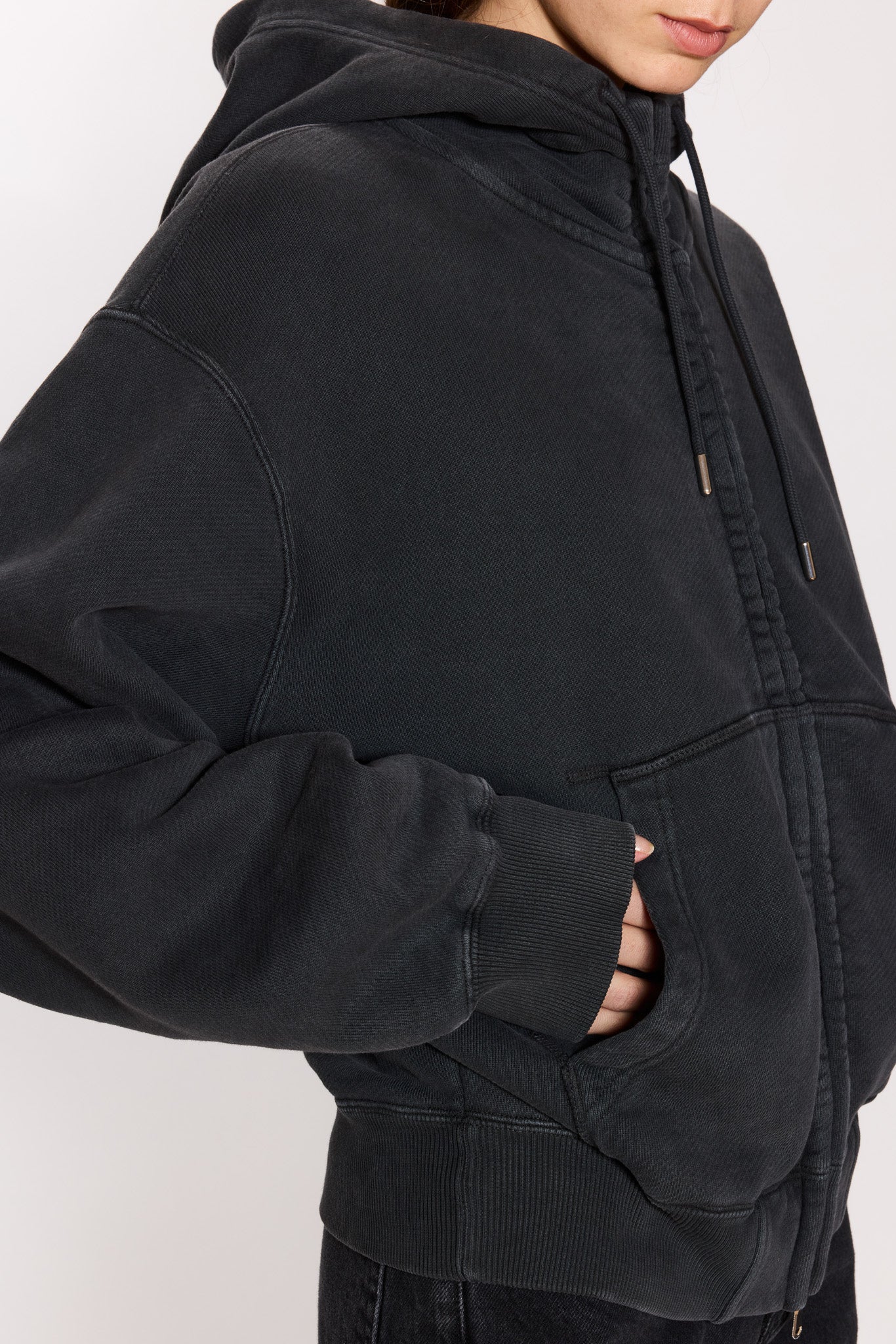 Oversized Zip-Up Hoodie - Image 8