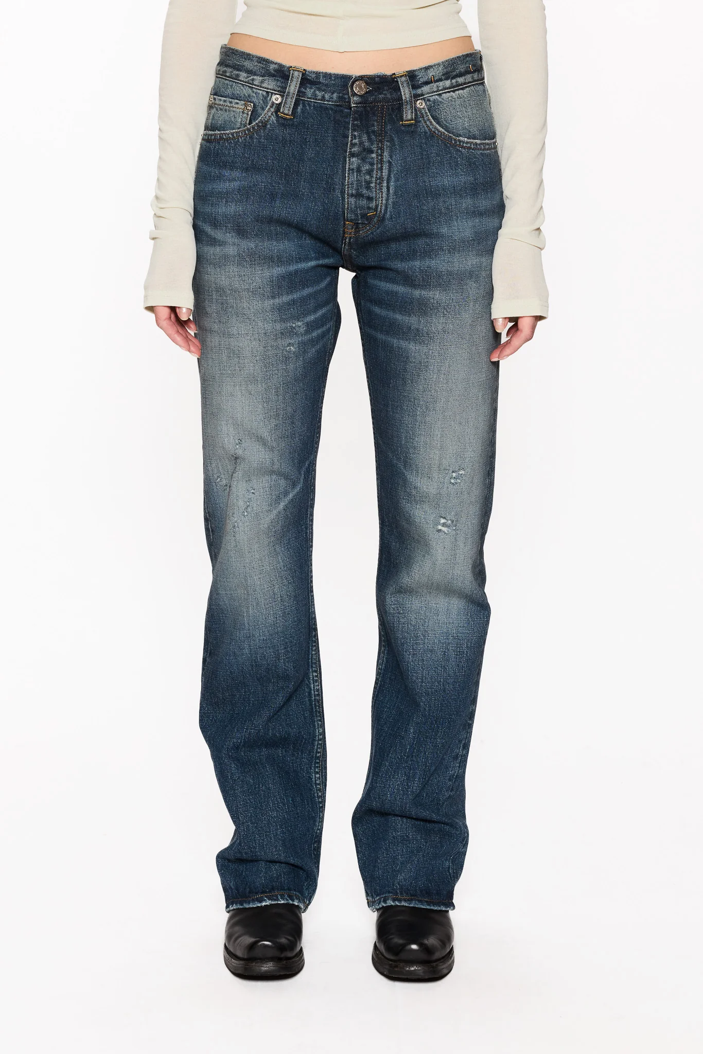 Relaxed Bootcut Jeans - Image 7
