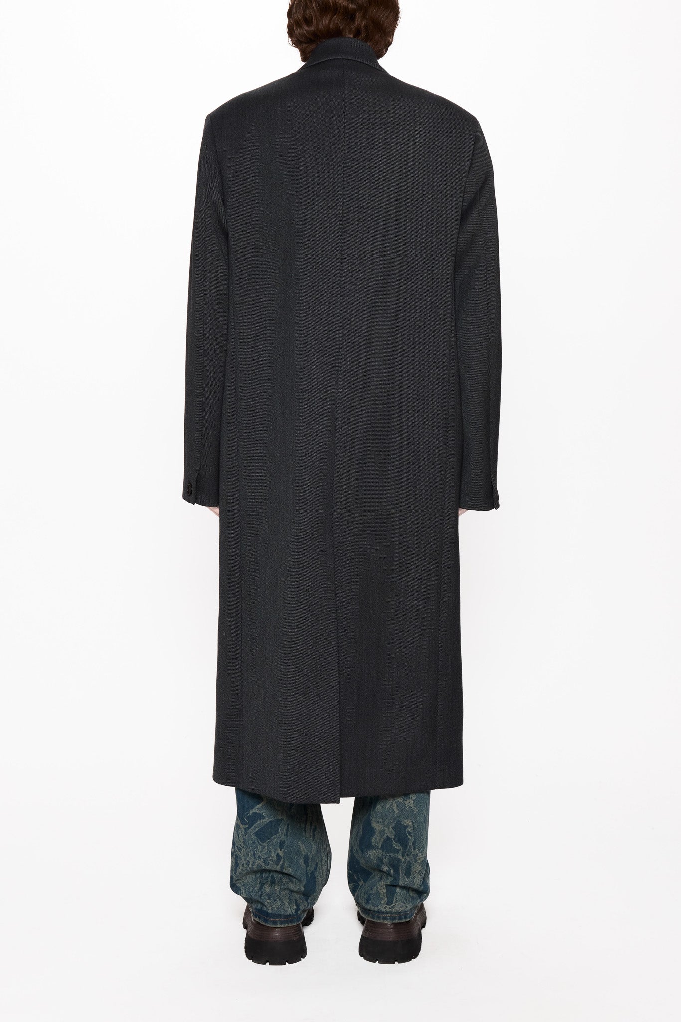 Relaxed Double Breasted Coat - Image 7