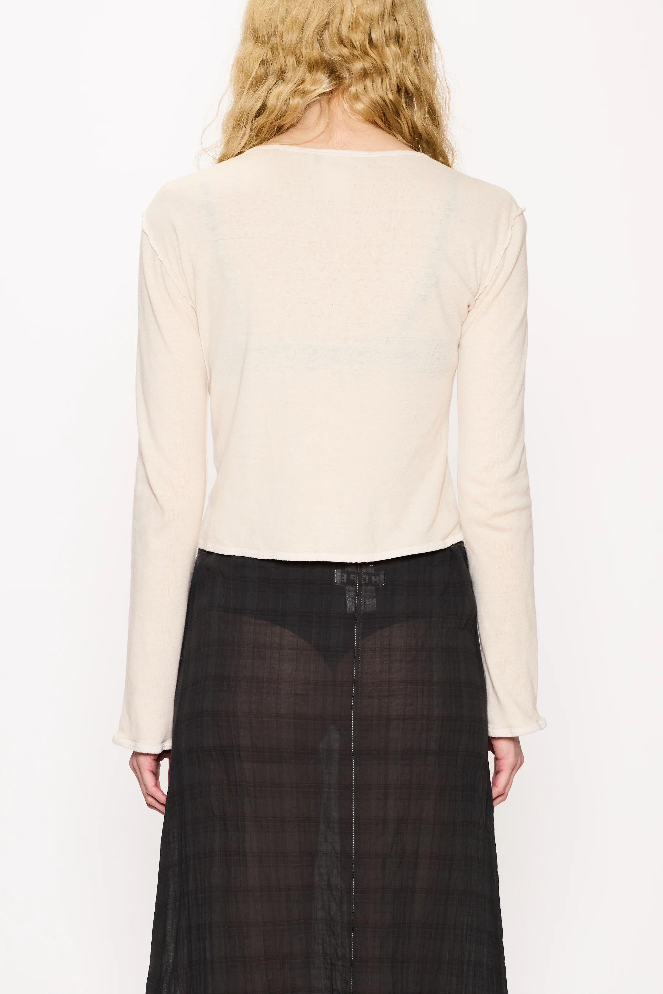 Slim-Fit Longsleeve Cardigan - Image 3