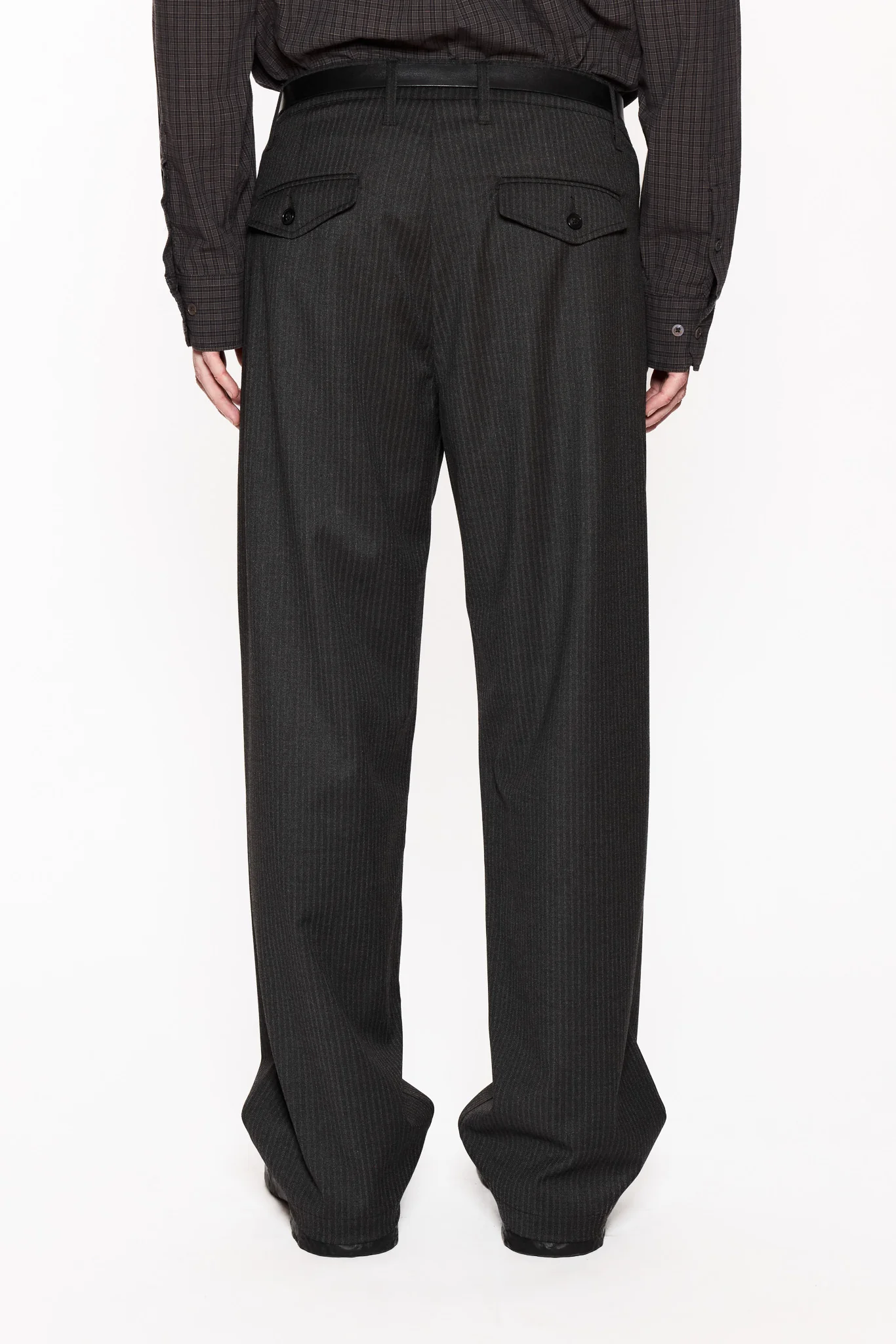 Wide-Leg Suit Trousers - Image 4